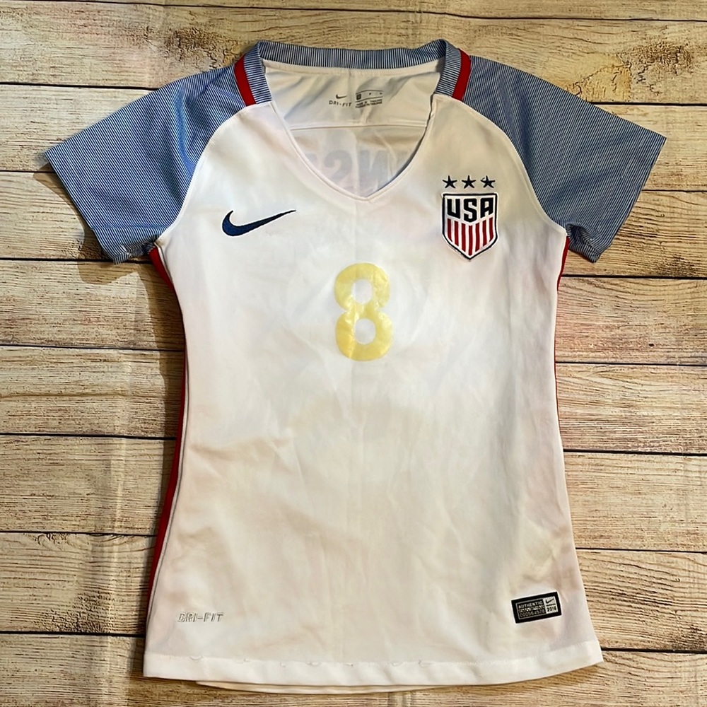Nike Dri Fit USA Women’s Julie Johnston #8 soccer jersey